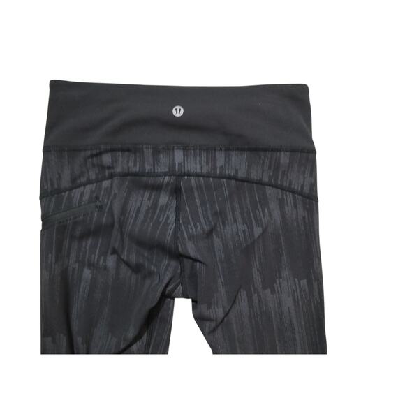 Lululemon womens Run: Top Speed Crop black leggings size 4 - Picture 8 of 13